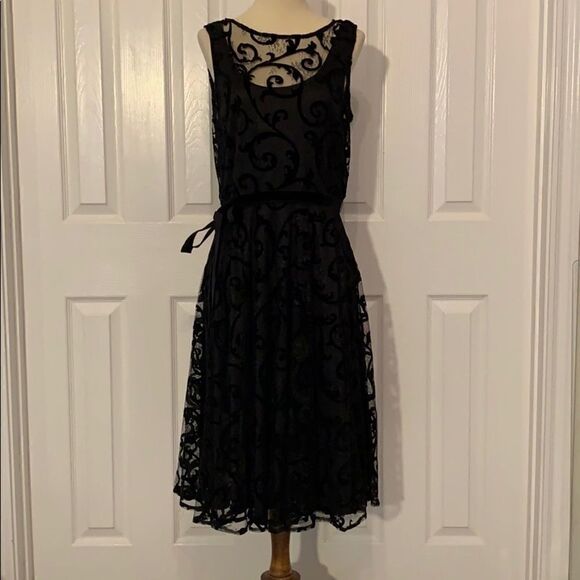 Issac Mizrahi black dress  - Picture 1 of 6
